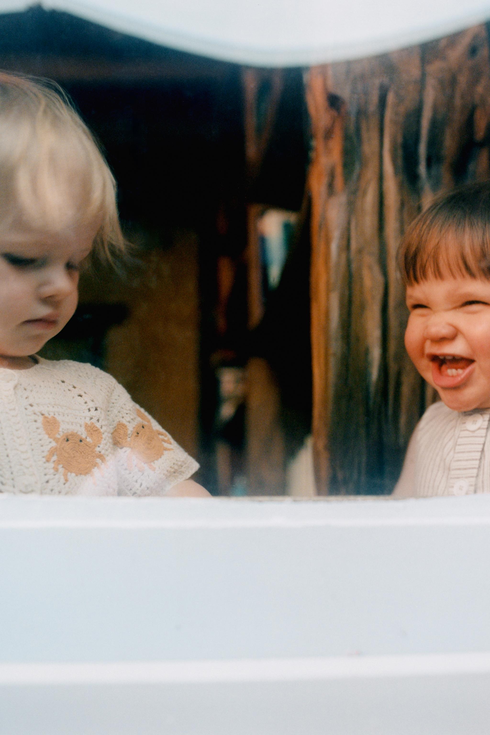 LONG STRIPED OVERALLS WITH COTTON AND LINEN